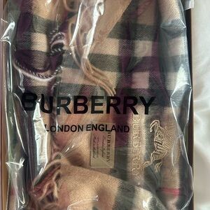 Burberry Checkered Scarf